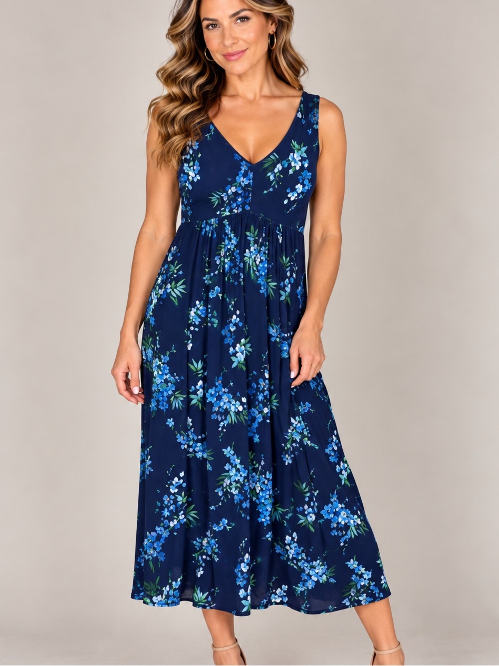 T. Tahari Floral Dress